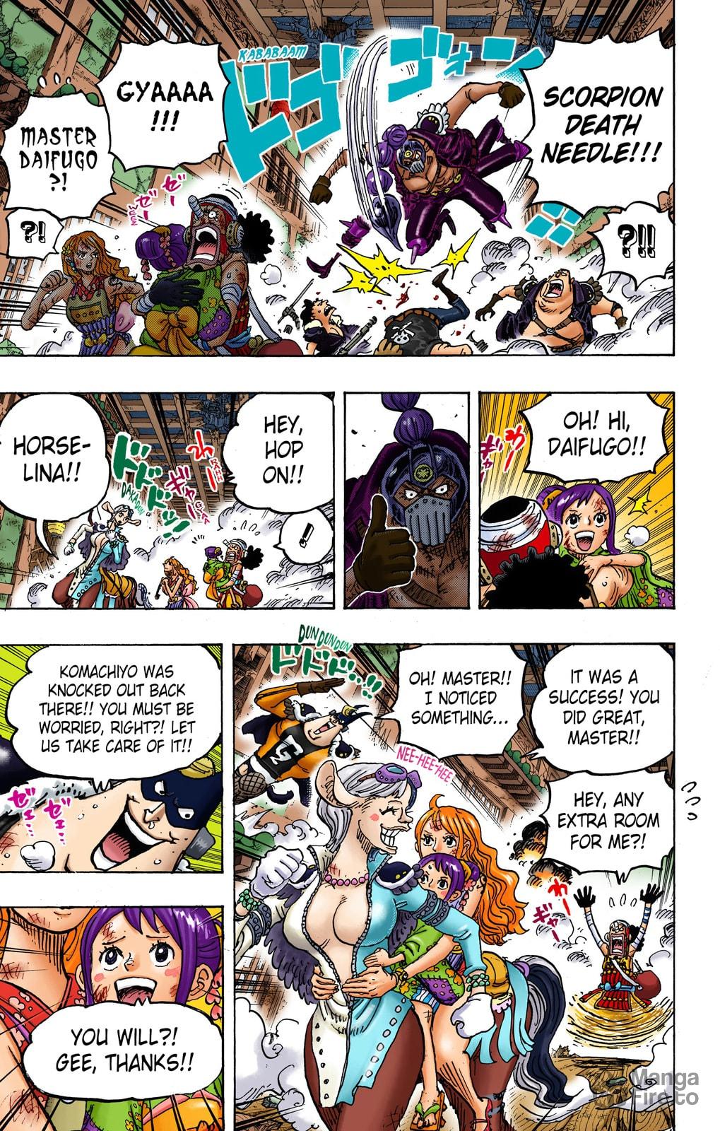 One Piece Digital Colored Chapter 1018 image 03